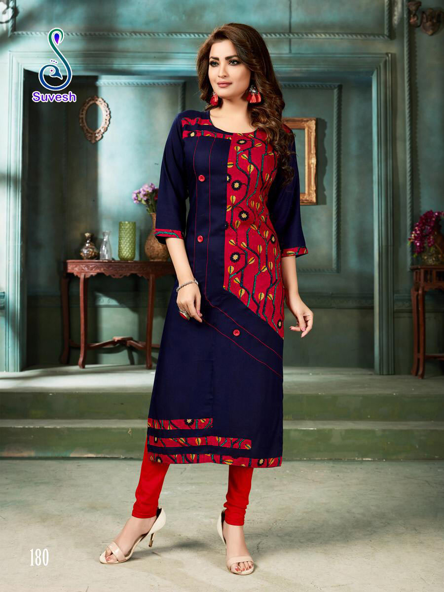 Natasha Vol-16 Suvesh Rayon Print Kurti Manufacturer Natasha Vol-16 Suvesh Rayon Print Kurti Manufacturer